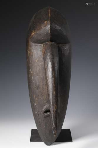 PNG, Lower Sepik, blackish mask