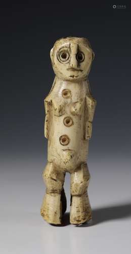 DRC, Lega, ivory figure, ca. 1930,