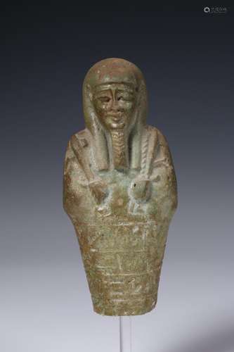 Egypt, faience part of a fine Ushabti, Late Period,