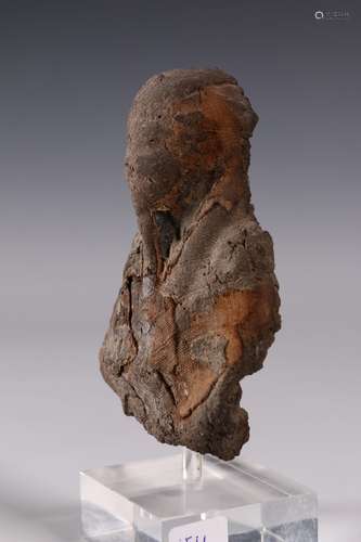 Egypt, earthenware mummified male God, 600 - 30 BC, Late Per...