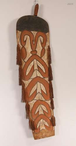 Papua, Asmat, war shield,