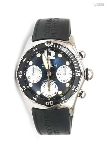 A steel Corum Bubble Diver Automatic gentleman's wristwatch....