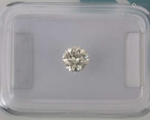 A loose diamond, 0.43 ct. A brilliant cut diamond, colour J,...