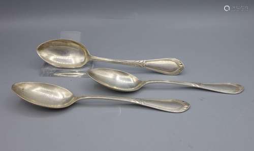 3 ART NOUVEAU COFFEE SPOONS