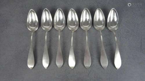 SEVEN DINNER SPOONS