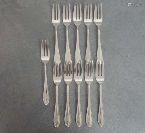 11 WILKENS CAKE FORKS