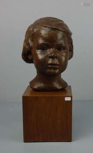 ZIMMERMANN - SCULPTURE: HEAD OF A GIRL