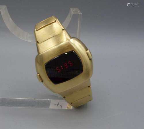 GOLDEN WATCH / DIGITAL WATCH : Pulsar P3 "Date Command&...