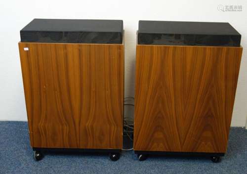 PAIR OF SONAB LOUDSPEAKERS