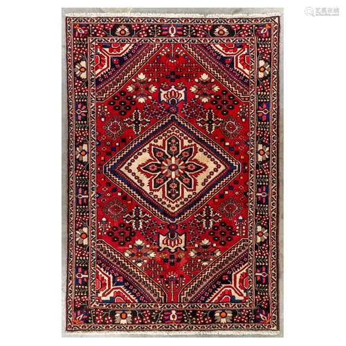 A large Oriental hand-made carpet. Klardasht. (200 x 300 cm)