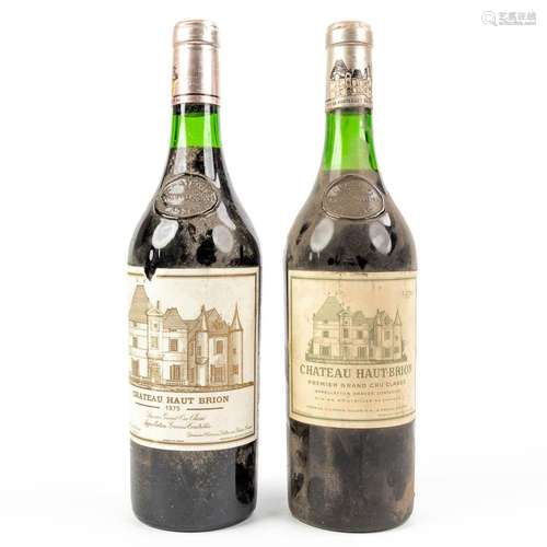 A collection of 2 bottles 'Château Haut Brion, Premier ...