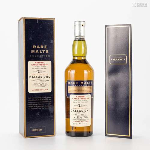 A bottle of Dallas Dhu Single Malt Scotch Whisky, 1975. 61,9...