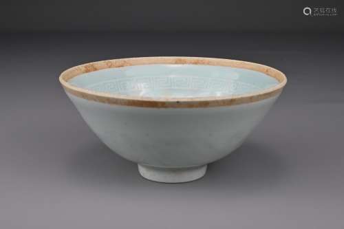 A Chinese Southern Song dynasty Qingbai glazed bowl.