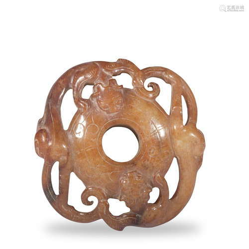 A jade ornament