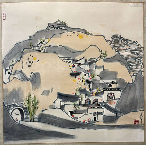 A Wu guanzhong's painting