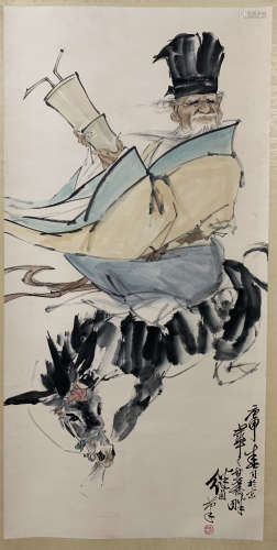 A Liu jiyou's figure painting
