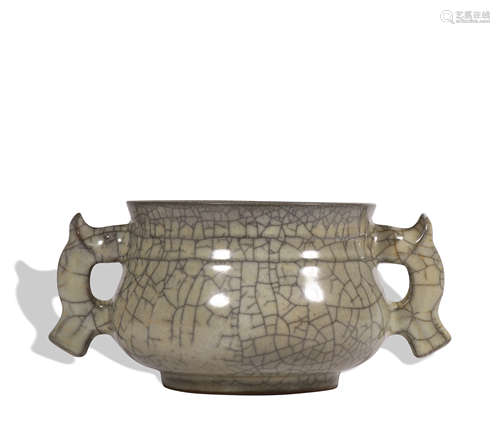 A officer glazed censer