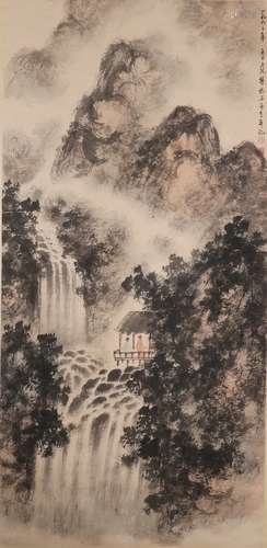 chinese fu baoshi's painting