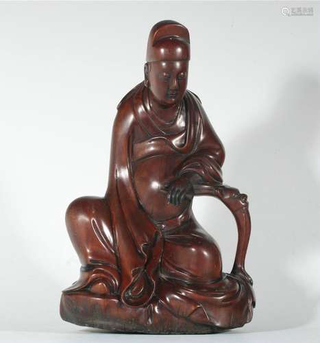 chinese boxwood carving figure