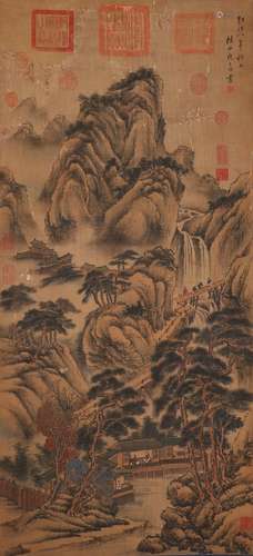 chinese zhu zhishan's painting