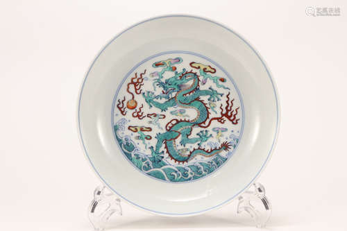 chinese doucai porcelain 