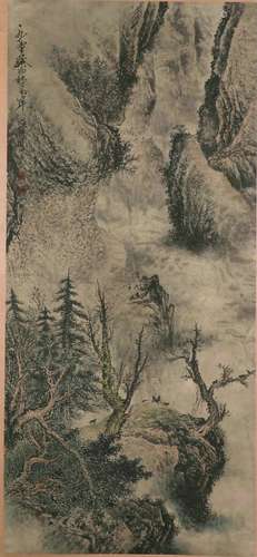 chinese guan shanyue's painting