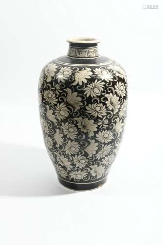 chinese cizhou kiln porcelain jar