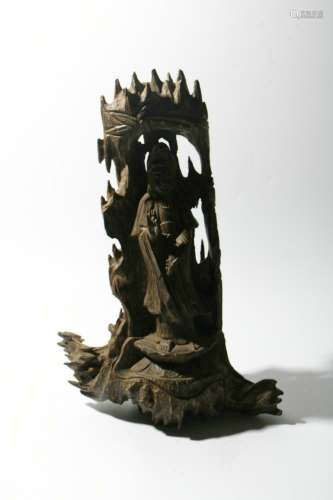 chinese eaglewood guanyin statue
