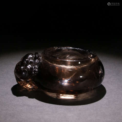 chinese natural crystal water pot