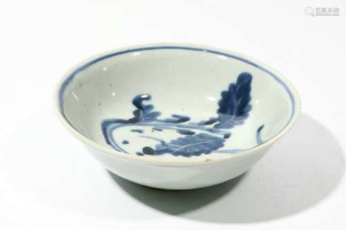 chinese blue and white porcelain bowl