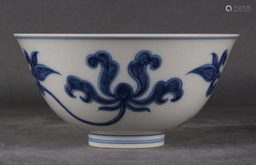 chinese blue and white porcelain bowl