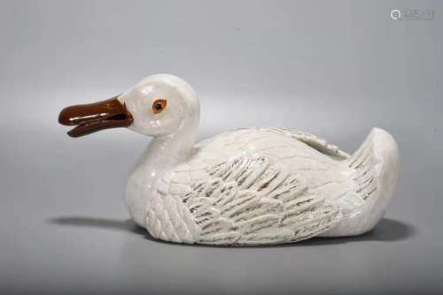 chinese bionic porcelain duck