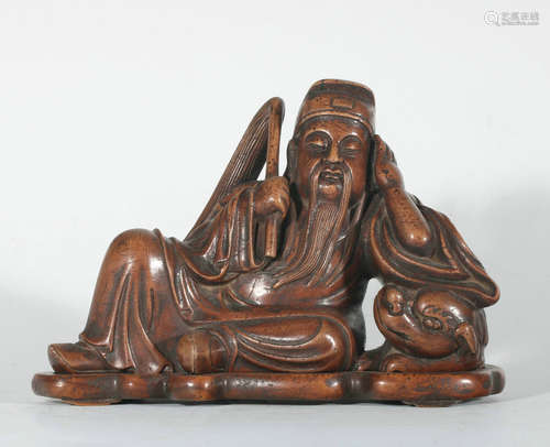 chinese boxwood carving figure