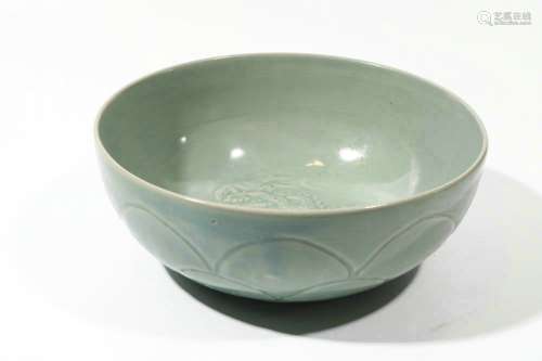 chinese longquan glazed porcelain large bowl