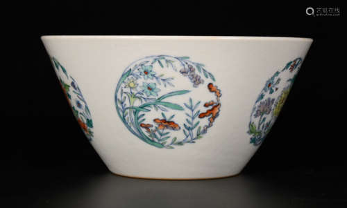 chinese doucai porcelain bowl