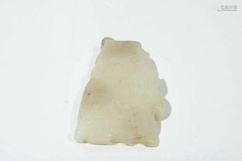 chinese jade plaque