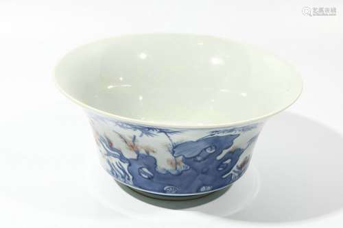 chinese blue and white porcelain bowl