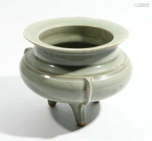 chinese celadon porcelain incense burner