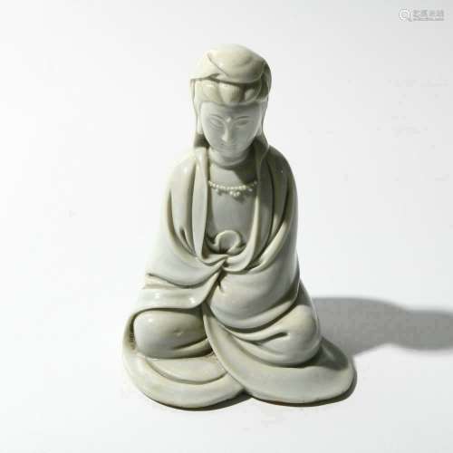 chinese porcelain guanyin figurine