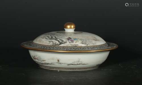 chinese famille rose porcelain bowl