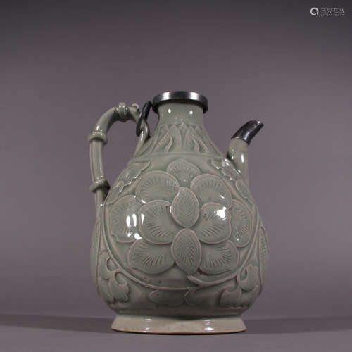 chinese yaozhou kiln porcelain ewer