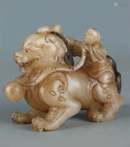 chinese furong stone carving beast