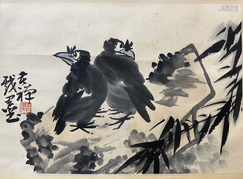 A Li kuchan's painting