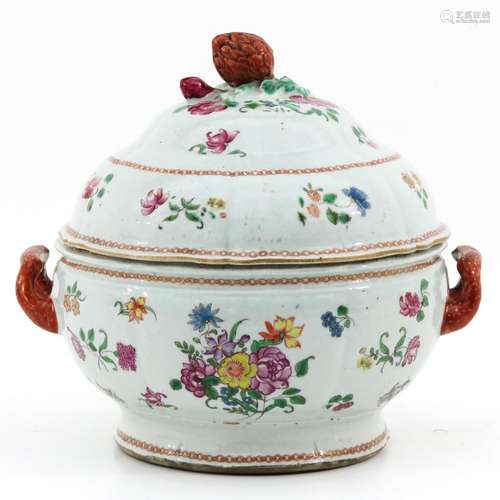 A Famille Rose Tureen