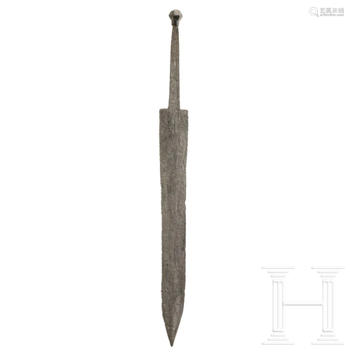 An impressive Roman gladius, late 1st - 2nd century