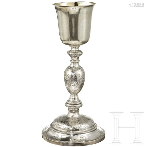 A silver chalice, Paris, ca. 1860