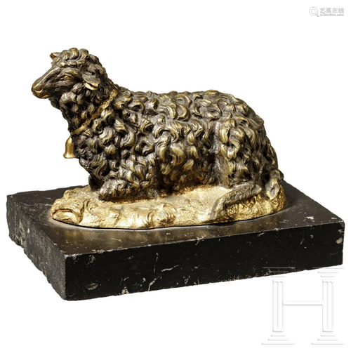 A small French bronze 