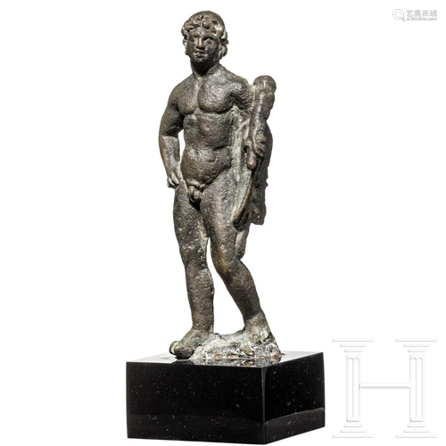 A Roman Hercules statuette, 1st – 2nd century