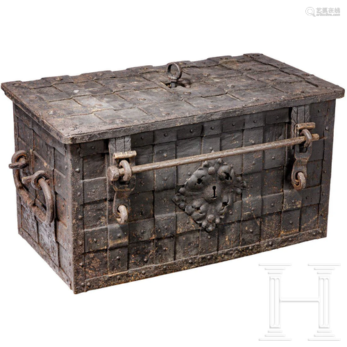 A large armada chest, Nuremberg, 17th century