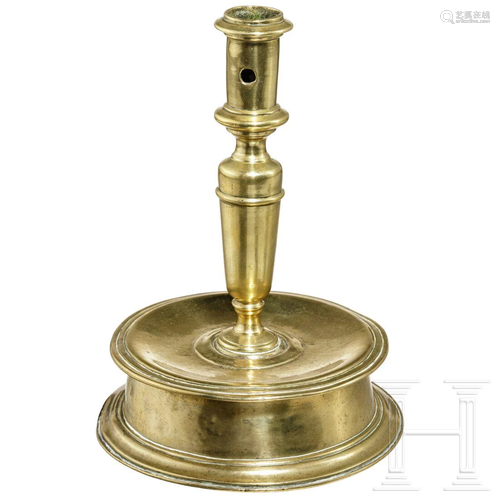 A Spanish candlestick, 17th/18th century